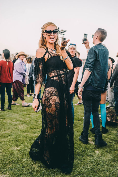 Coachella 2016 Naked Dress
