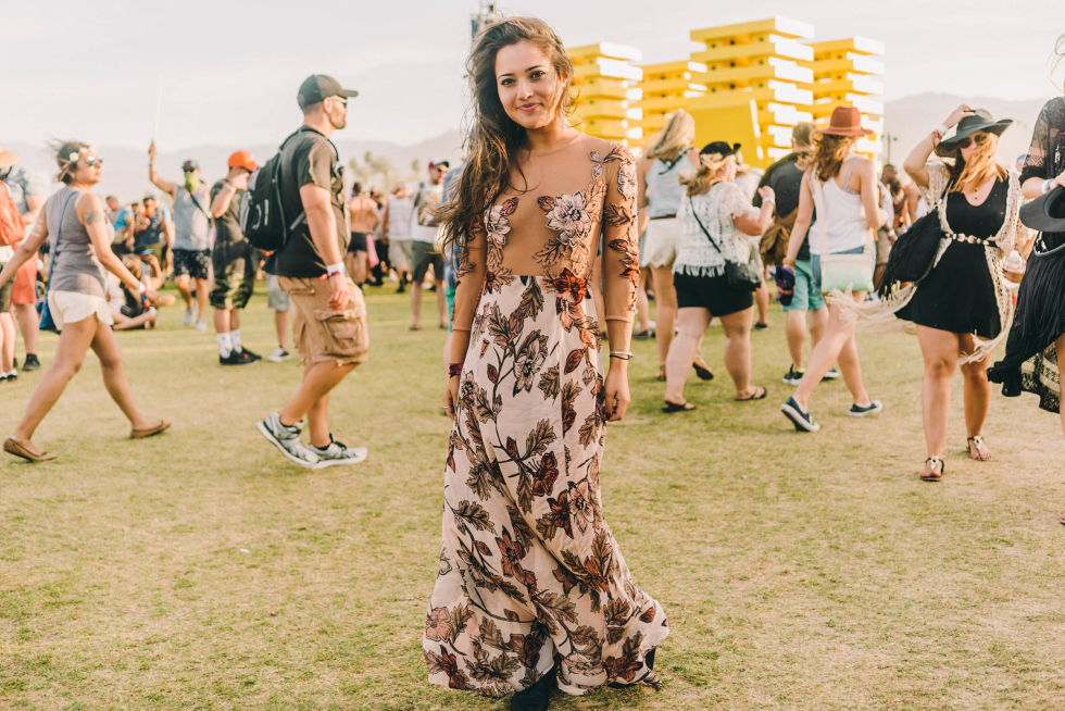 Coachella 2016 Naked Dress