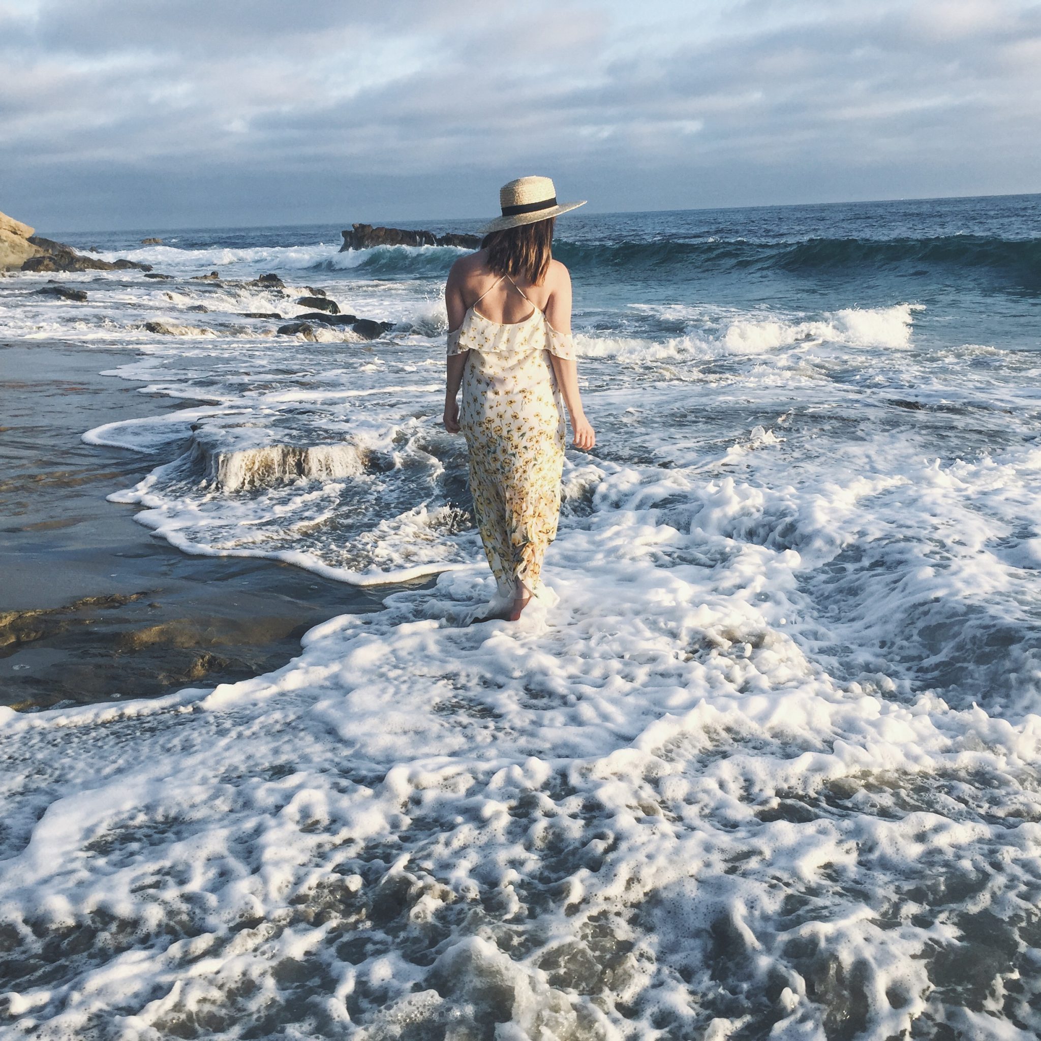 Zara Dress at Laguna Beach