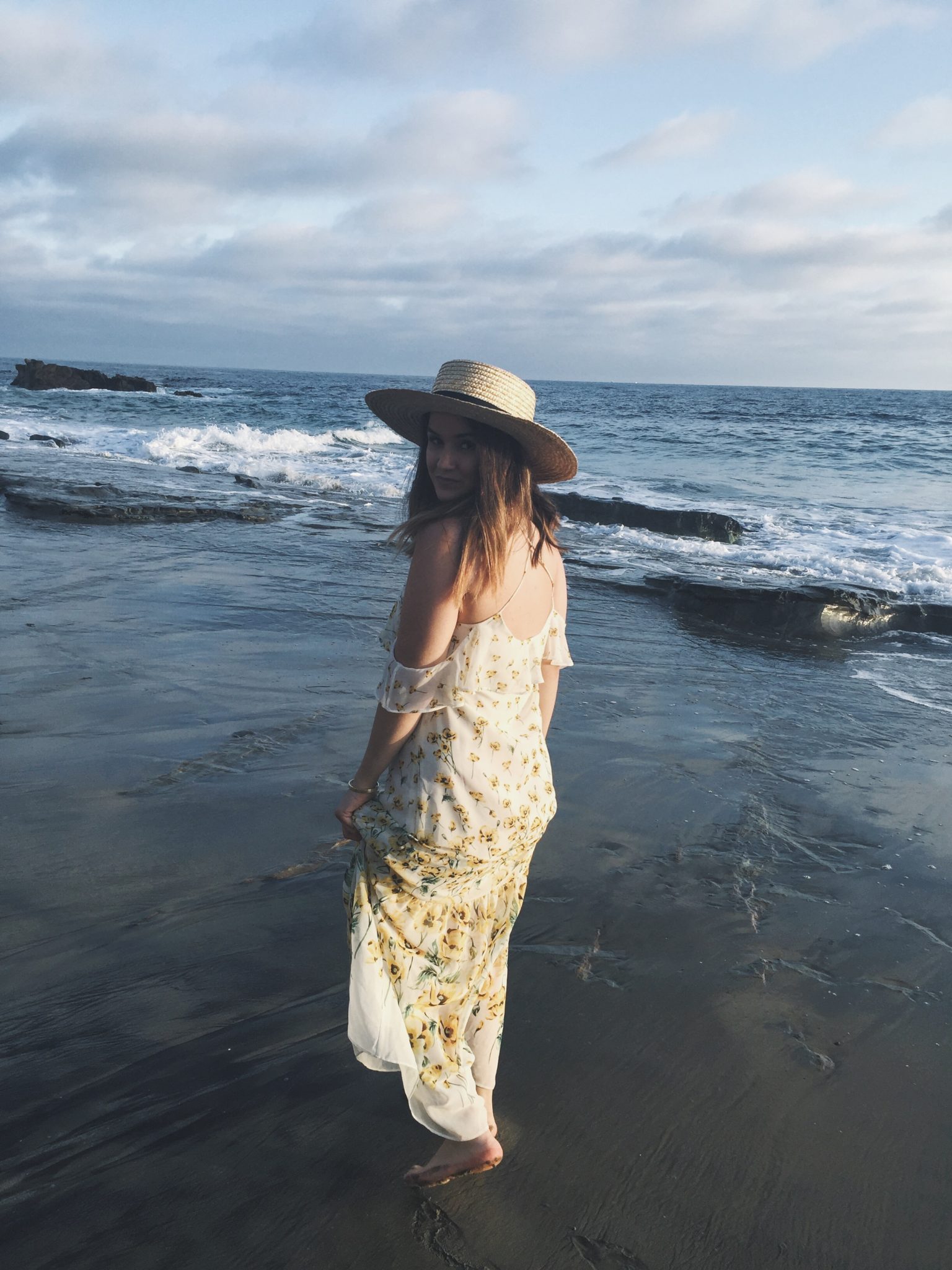 Zara Dress at Laguna Beach